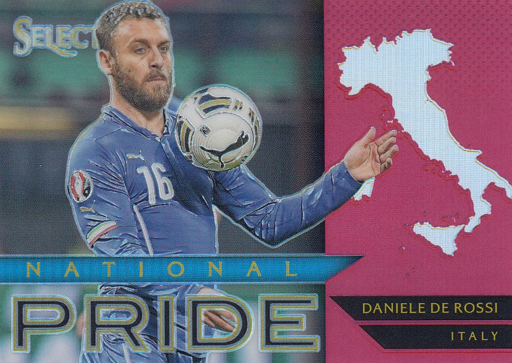 024. DANIELE DE ROSSI - ITALY - SELECT RED PRIZM - NATIONAL PRIDE - #199