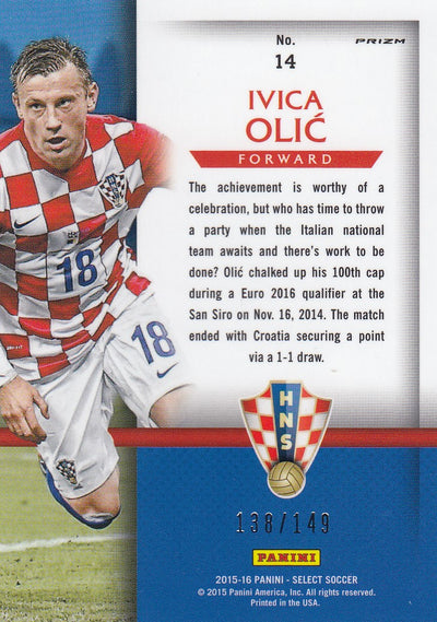 014. IVICA OLIC - CROATIA - SELECT ORANGE PRIZM - NATIONAL PRIDE - #149 (2)