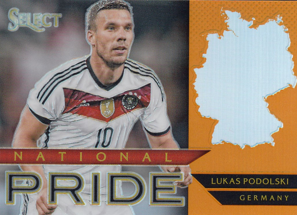 020. LUKAS PODOLSKI - GERMANY - SELECT ORANGE PRIZM - NATIONAL PRIDE - #149