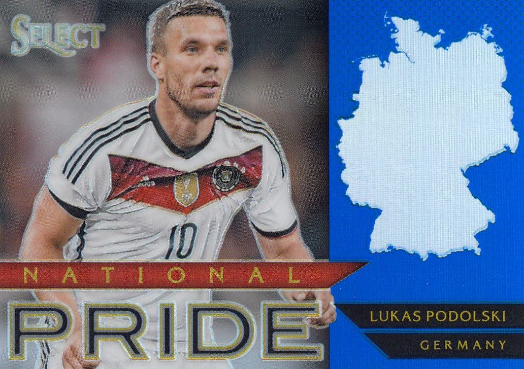 020. LUKAS PODOLSKI - GERMANY - SELECT BLUE PRIZM - NATIONAL PRIDE - #299