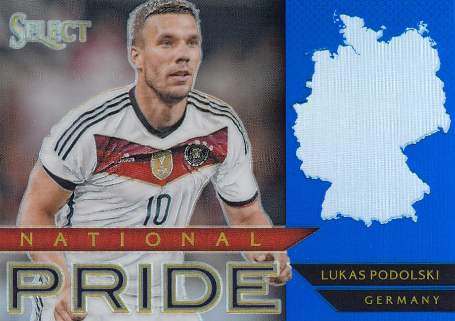 020. LUKAS PODOLSKI - GERMANY - SELECT BLUE PRIZM - NATIONAL PRIDE - #299