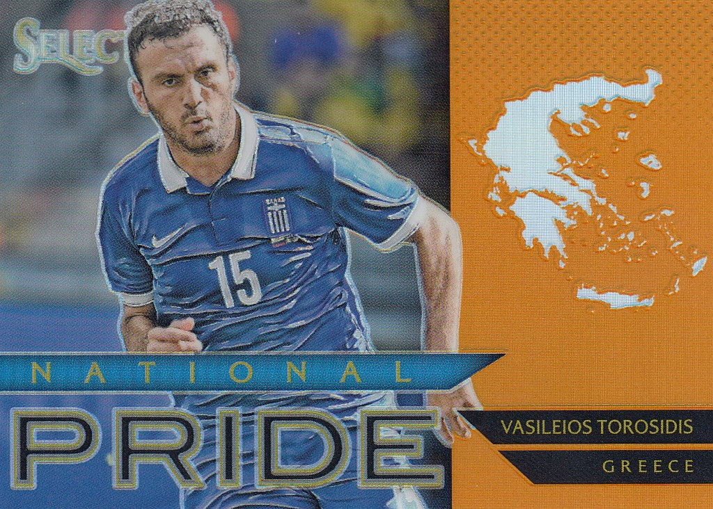 022. VASILEIOS TOROSIDIS - GREECE - SELECT ORANGE PRIZM - NATIONAL PRIDE - #149