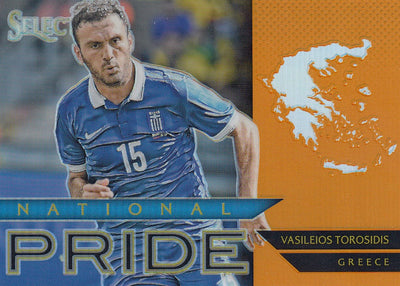 022. VASILEIOS TOROSIDIS - GREECE - SELECT ORANGE PRIZM - NATIONAL PRIDE - #149