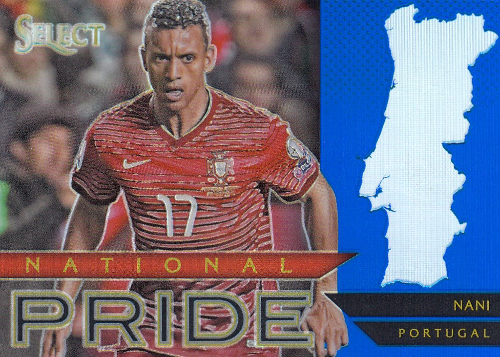 032. NANI - PORTUGAL - SELECT BLUE PRIZM - NATIONAL PRIDE - #299
