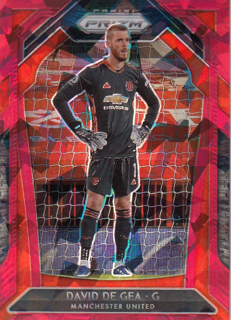001. DAVID DE GEA - MANCHESTER UNITED - RED ICE PRIZM