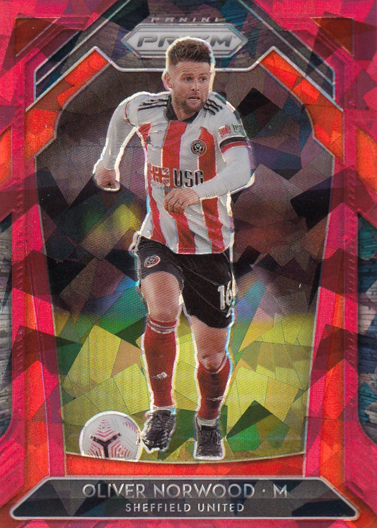 023. OLIVER NORWOOD - SHEFFIELD UNITED - RED ICE PRIZM