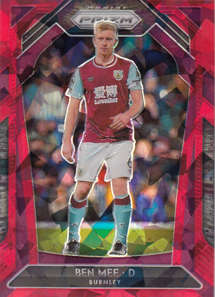 048. BEN MEE - BURNLEY - RED ICE PRIZM