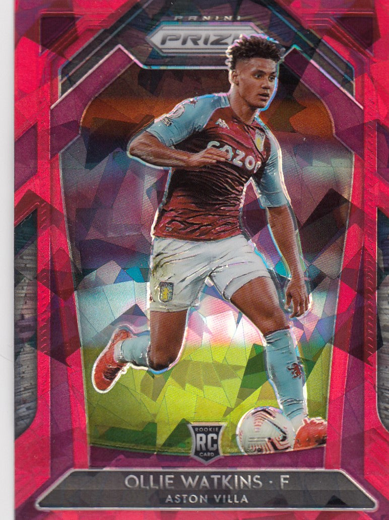 272. OLLIE WATKINS - ASTON VILLA - ROOKIE - RED ICE PRIZM