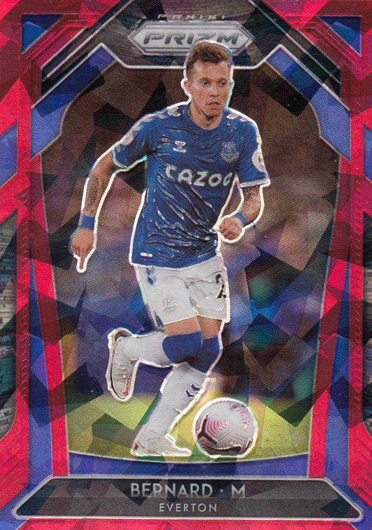 117. BERNARD - EVERTON - RED ICE PRIZM