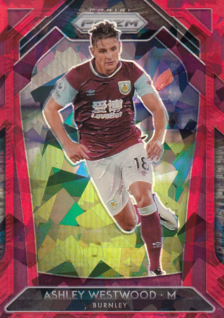 052. ASHLEY WESTWOOD - BURNLEY - RED ICE PRIZM