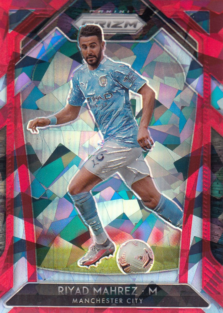 097. RIYAD MAHREZ - MANCHESTER CITY - RED ICE PRIZM