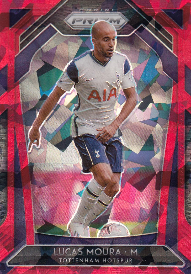 162. LUCAS MOURA - TOTTENHAM HOTSPUR - RED ICE PRIZM