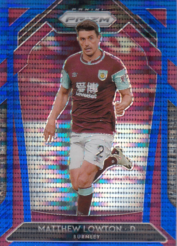 050. MATTHEW LOWTON - BURNLEY - BLUE PULSAR PRIZM