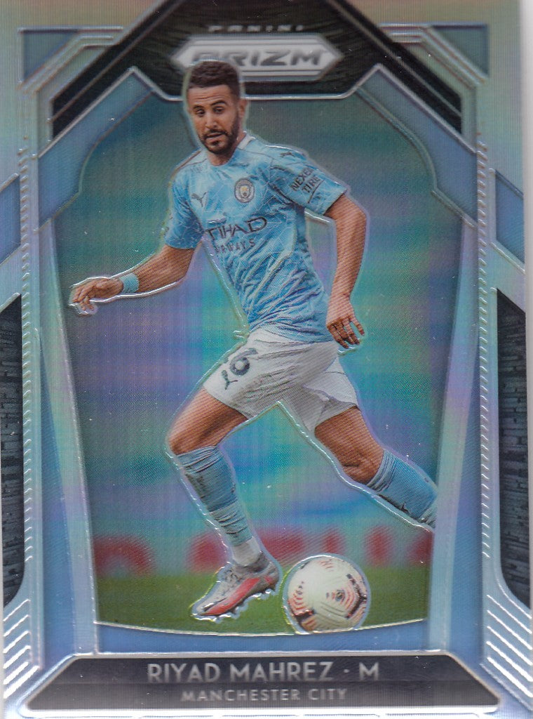 097. RIYAD MAHREZ - MANCHESTER CITY - SILVER PRIZM