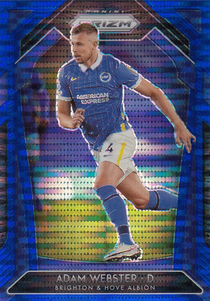 169. ADAM WEBSTER - BRIGHTON & HOVE ALBION - BLUE PULSAR PRIZM