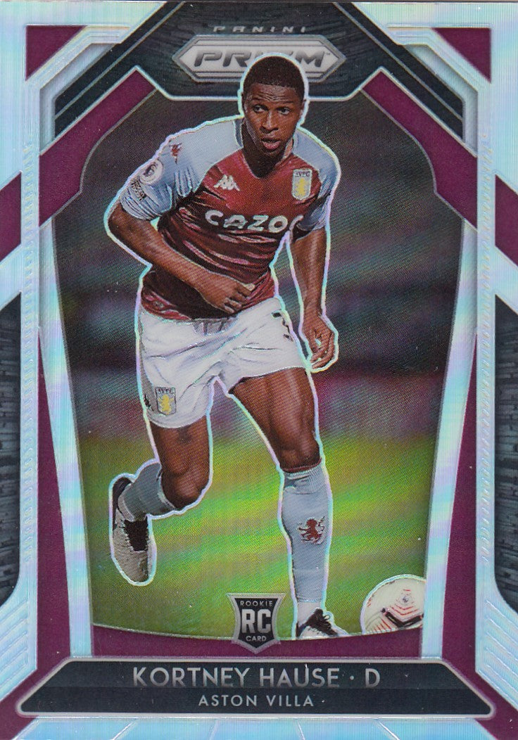 277. KORTNEY HAUSE - ASTON VILLA - ROOKIE - SILVER PRIZM