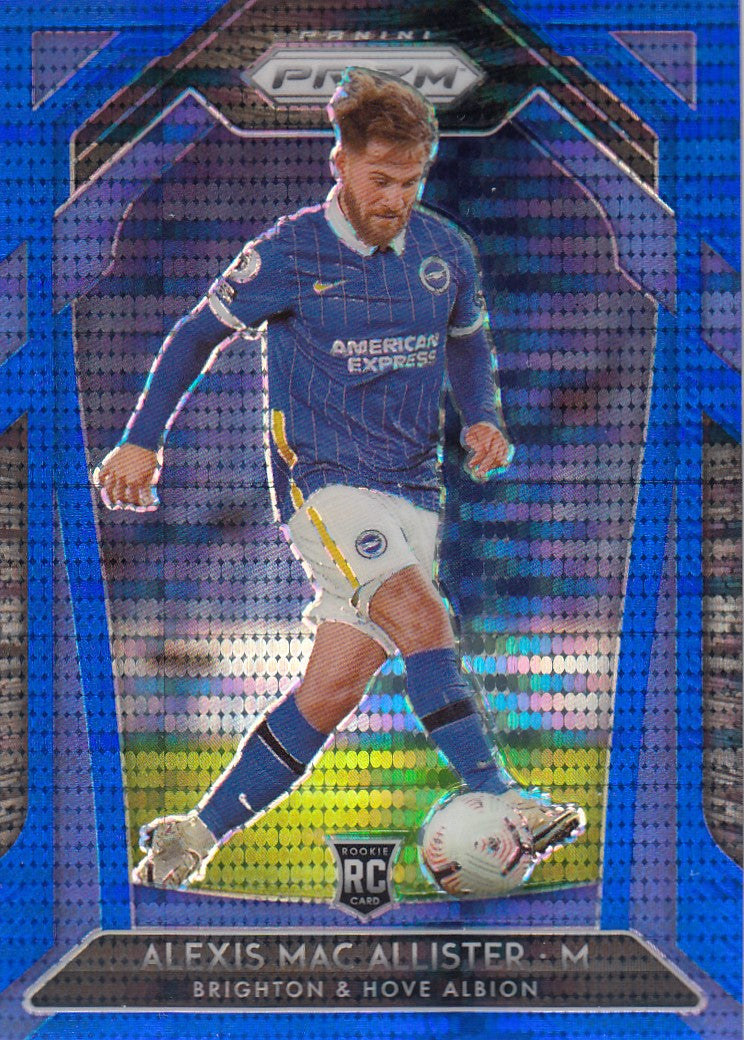 178. ALEXIS MAC ALLISTER - BRIGHTON & HOVE ALBION - ROOKIE - BLUE PULSAR PRIZM