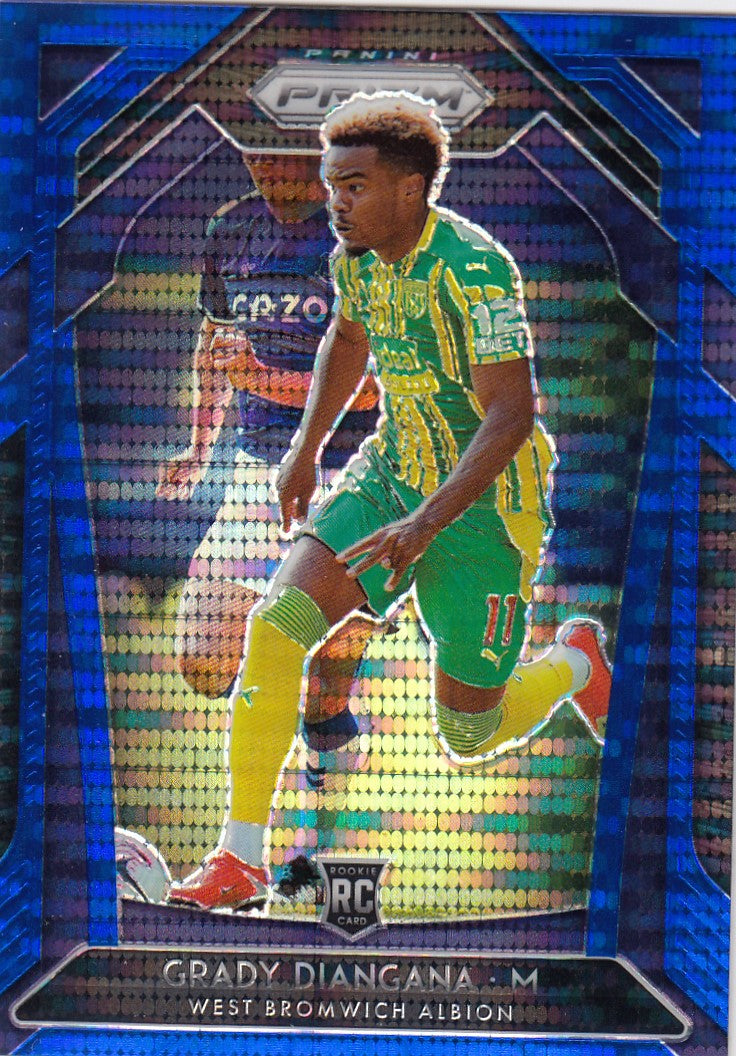 268. GRADY DIANGANA - WEST BROMWICH ALBION - ROOKIE - BLUE PULSAR PRIZM