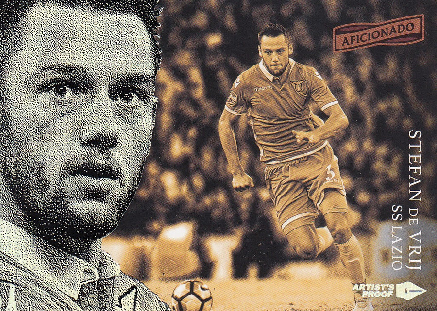 049. STEFAN DE VRIJ - SS LAZIO - ARTIST`S PROOF SILVER