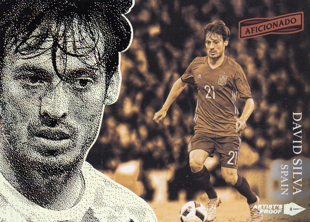 042. DAVID SILVA - SPAIN - ARTIST`S PROOF SILVER