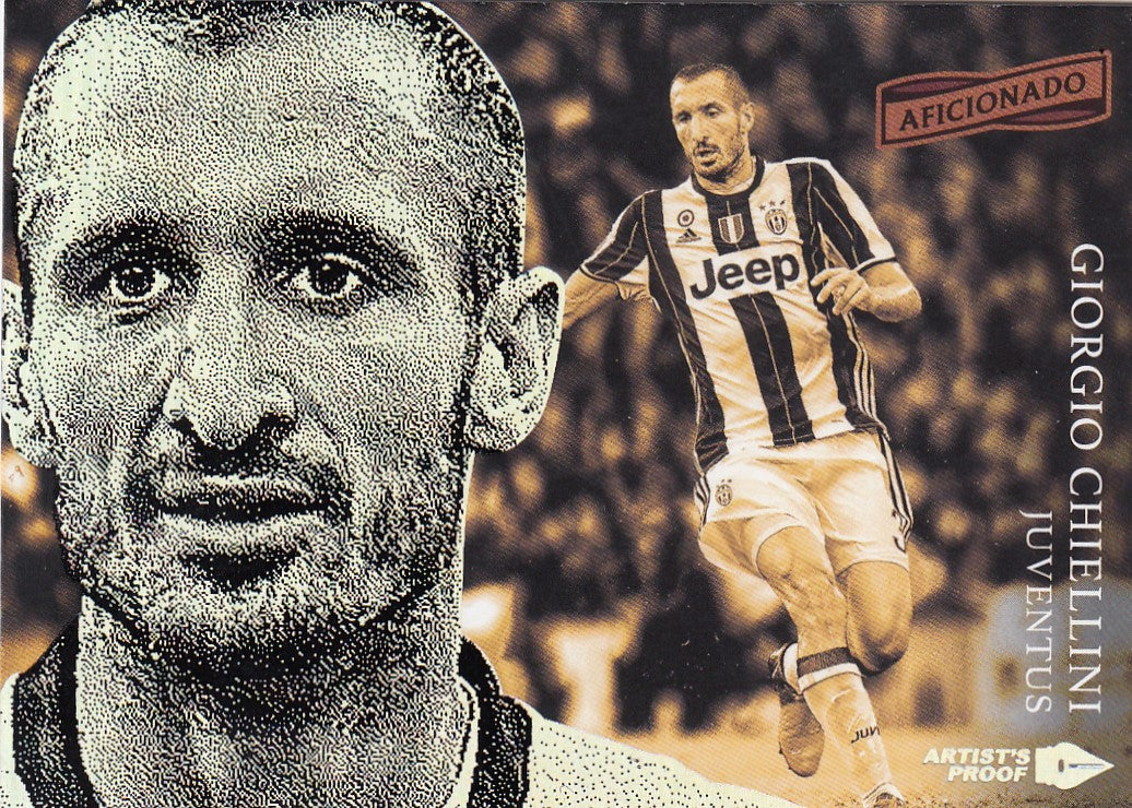 033. GIORGIO CHIELLINI - JUVENTUS - ARTIST`S PROOF SILVER