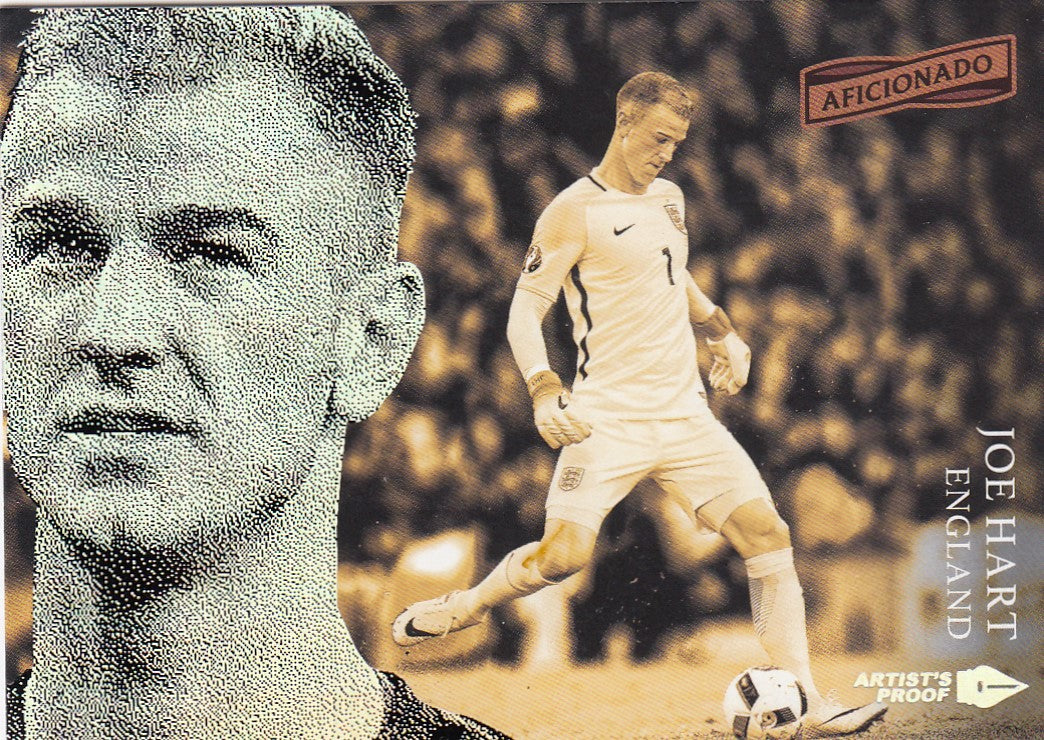 064. JOE HART - ENGLAND - ARTIST`S PROOF SILVER