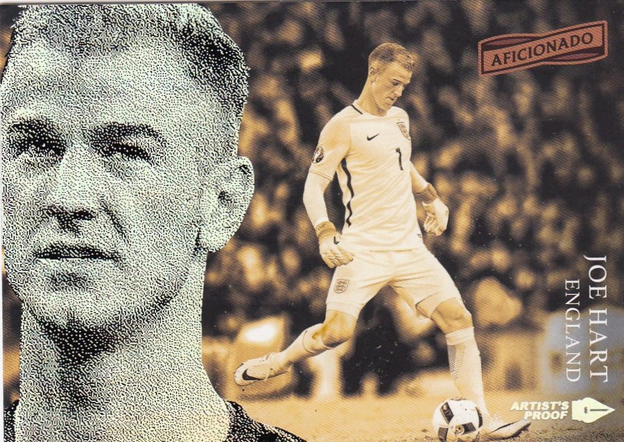 064. JOE HART - ENGLAND - ARTIST`S PROOF SILVER
