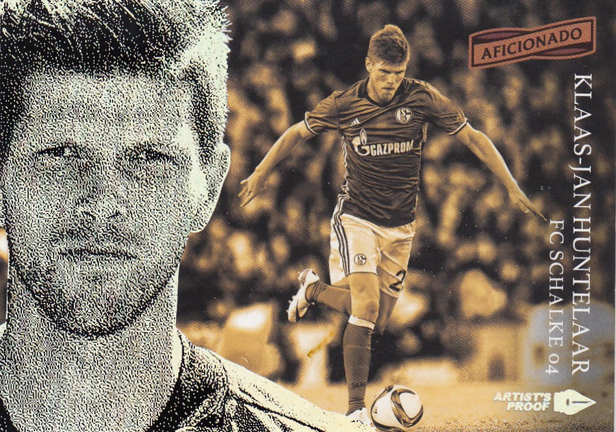 137. KLAAS-JAN HUNTELAAR - FC SCHALKE 04 - ARTIST`S PROOF SILVER