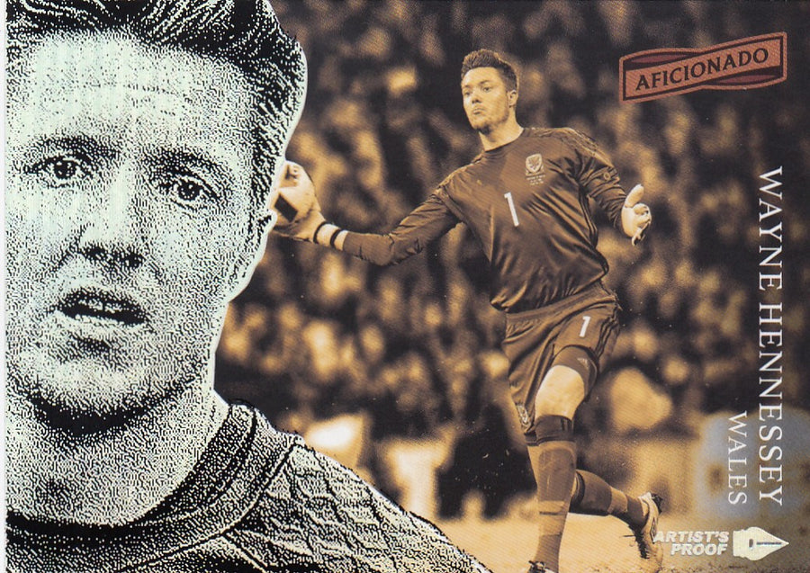 138. WAYNE HENNESSEY - WALES - ARTIST`S PROOF SILVER