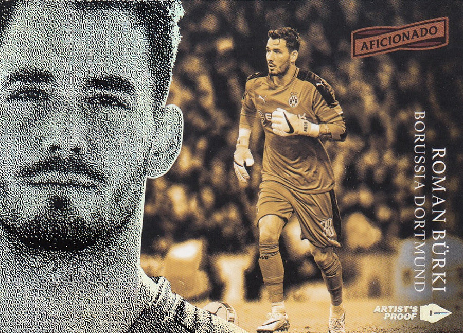 111. ROMAN BURKI - BORUSSIA DORTMUND - ARTIST`S PROOF SILVER
