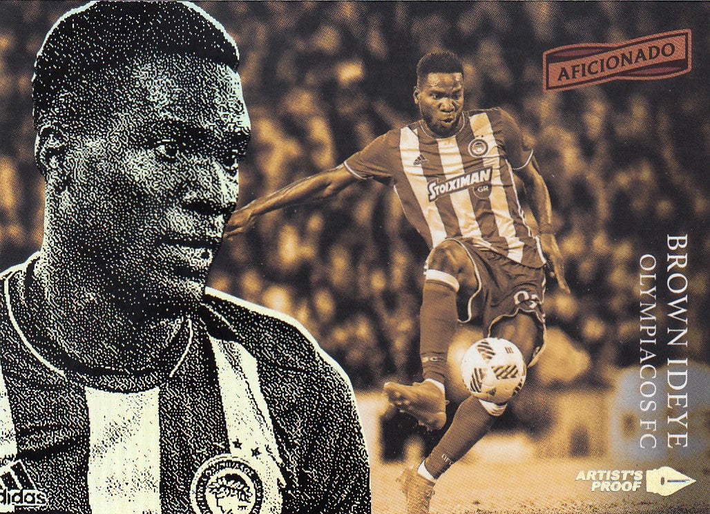 130. BROWN IDEYE - OLYMPIACOS FC - ARTIST`S PROOF SILVER