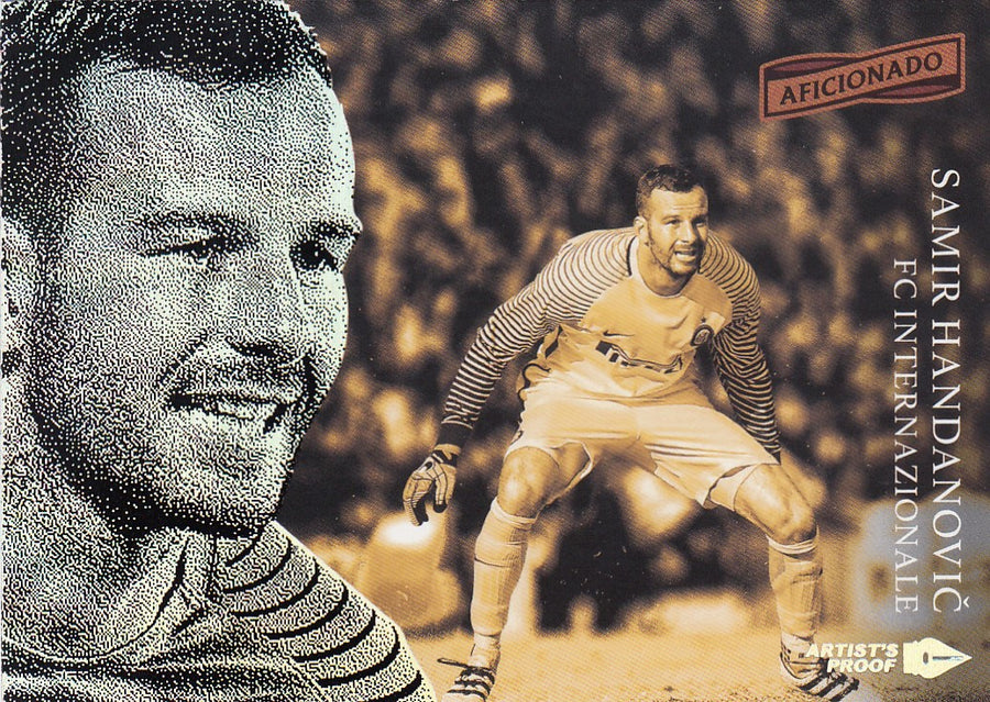 076. SAMIR HANDANOVIC - FC INTERNAZIONALE - ARTIST`S PROOF SILVER