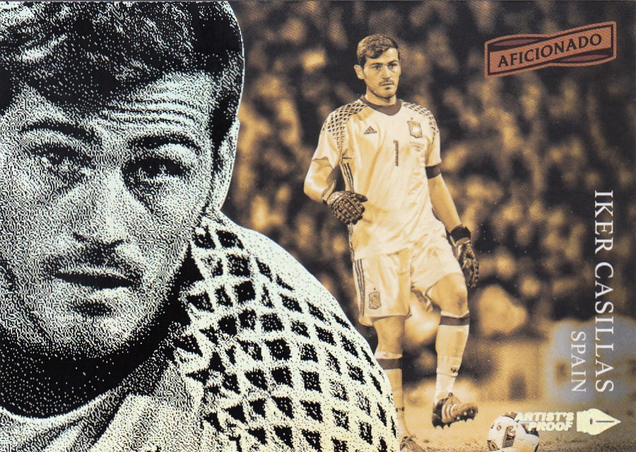 103. IKER CASILLAS - SPAIN - ARTIST`S PROOF SILVER