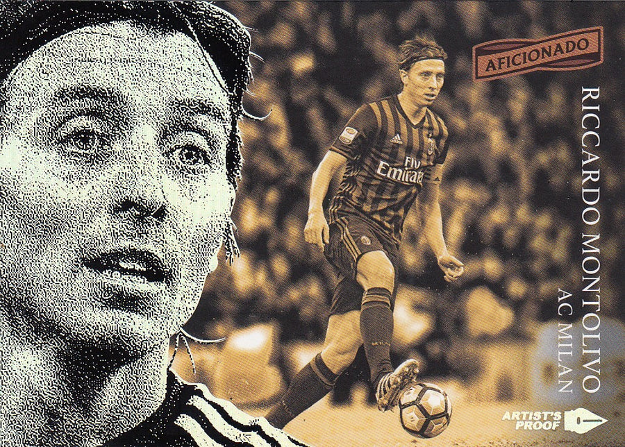 113. RICCARDO MONTOLIVO - AC MILAN - ARTIST`S PROOF SILVER