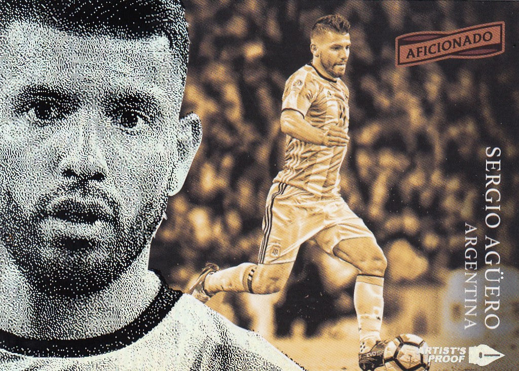106. SERGIO AGUERO - ARGENTINA - ARTIST`S PROOF SILVER