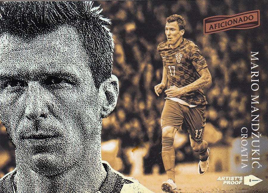 125. MARIO MANDZUKIC - CROATIA - ARTIST`S PROOF SILVER