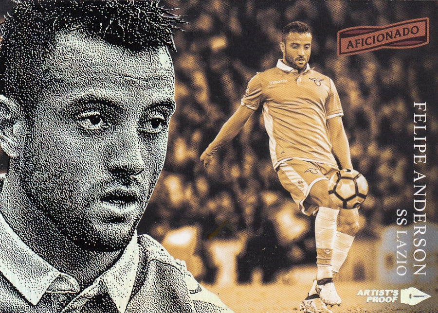090. FELIPE ANDERSON - SS LAZIO - ARTIST`S PROOF SILVER