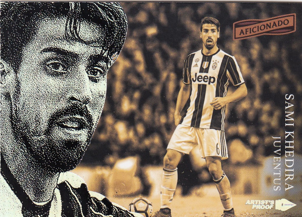 144. SAMI KHEDIRA - JUVENTUS - ARTIST`S PROOF SILVER