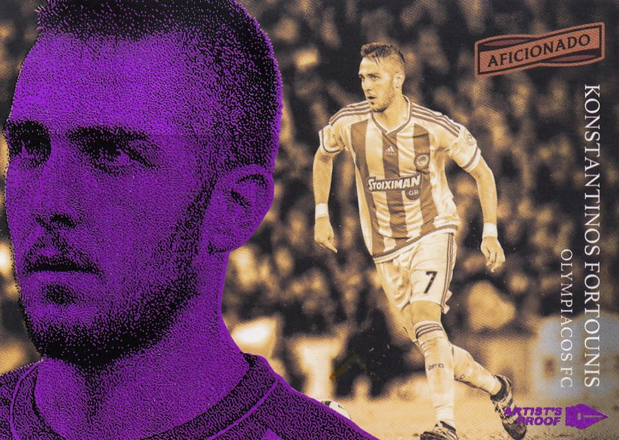 011. KONSTANTINOS FORTOUNIS - OLYMPIACOS FC - ARTIST`S PROOF PURPLE - #99