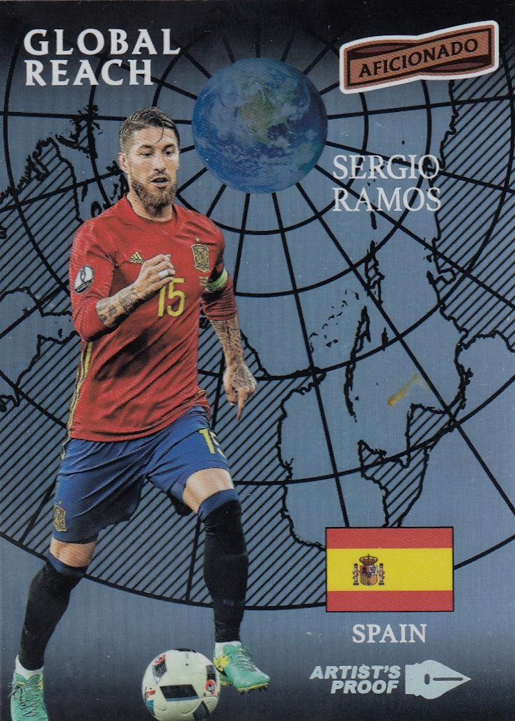 171. SERGIO RAMOS - SPAIN - GLOBAL REACH - ARTIST`S PROOF SILVER