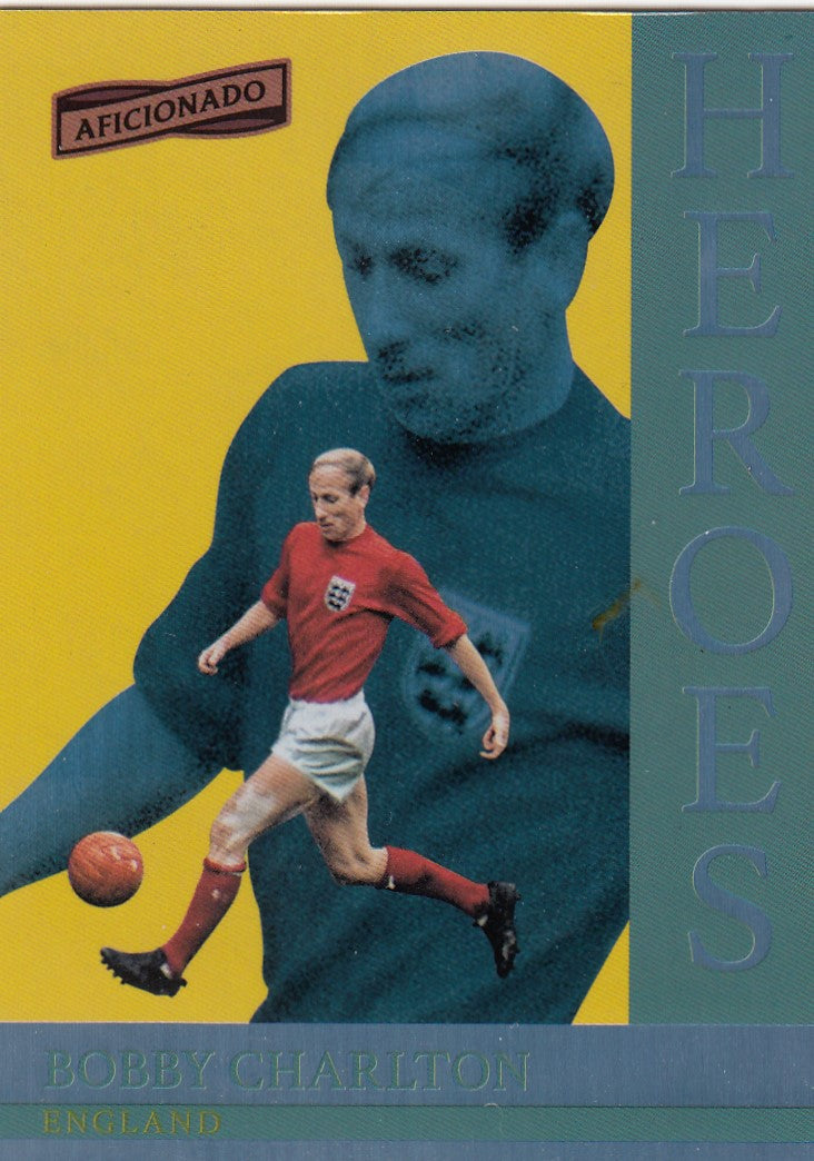 H-02. BOBBY CHARLTON - ENGLAND - HEROES