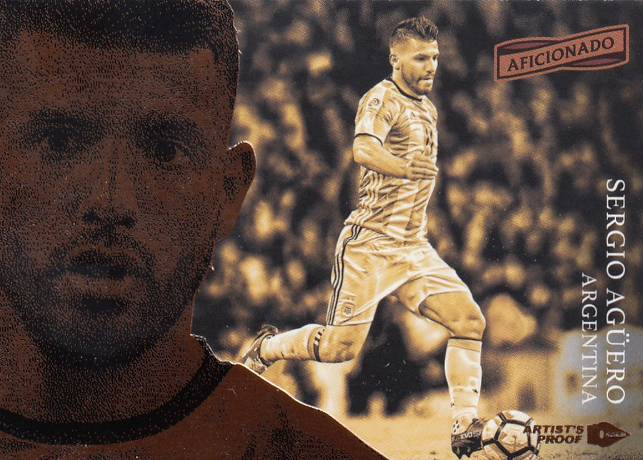 106. SERGIO AGUERO - ARGENTINA - ARTIST`S PROOF GOLD - #49