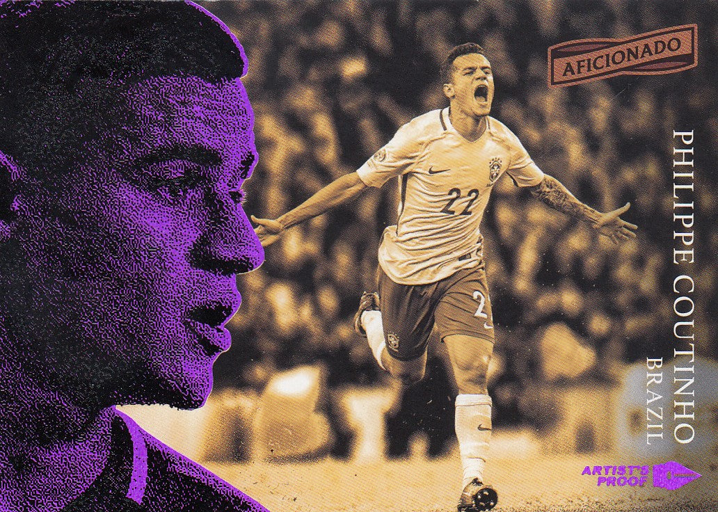 025. PHILIPPE COUTINHO - BRAZIL - ARTIST`S PROOF PURPLE - #99