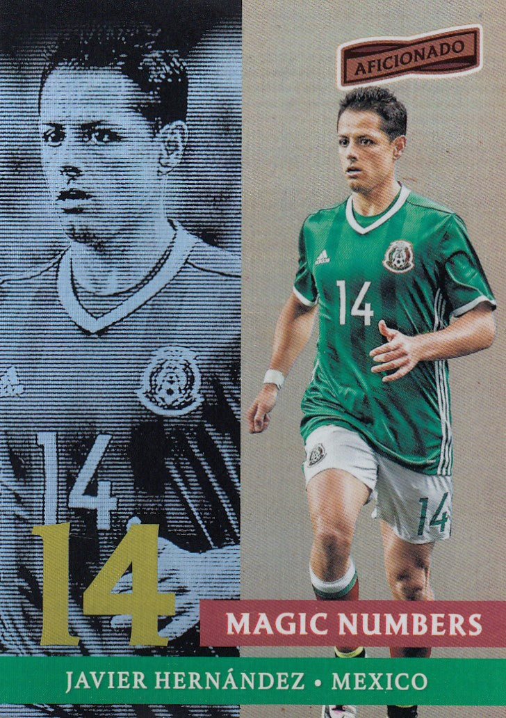 MN-14. JAVIER HERNÀNDEZ - MEXICO - MAGIC NUMBERS