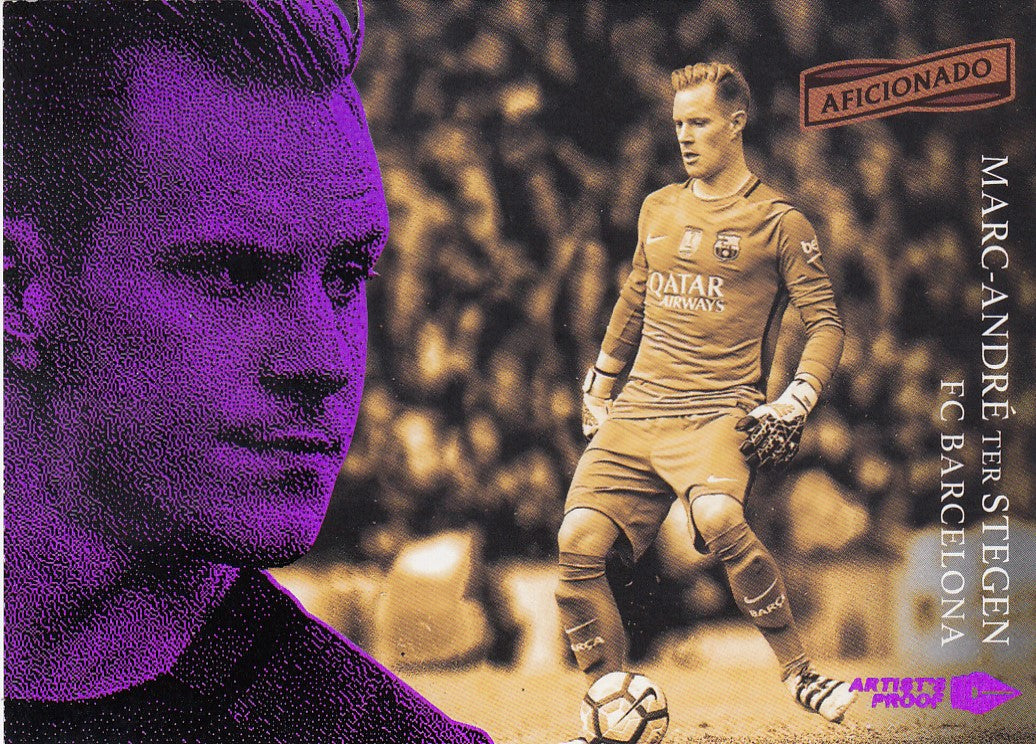 059. MARC-ANDRÈ TER STEGEN - FC BARCELONA - ARTIST`S PROOF PURPLE - #99