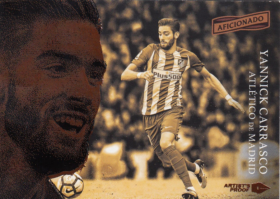 115. YANNICK CARRASCO - ATLÈTICO DE MADRID - ARTIST`S PROOF GOLD - #49