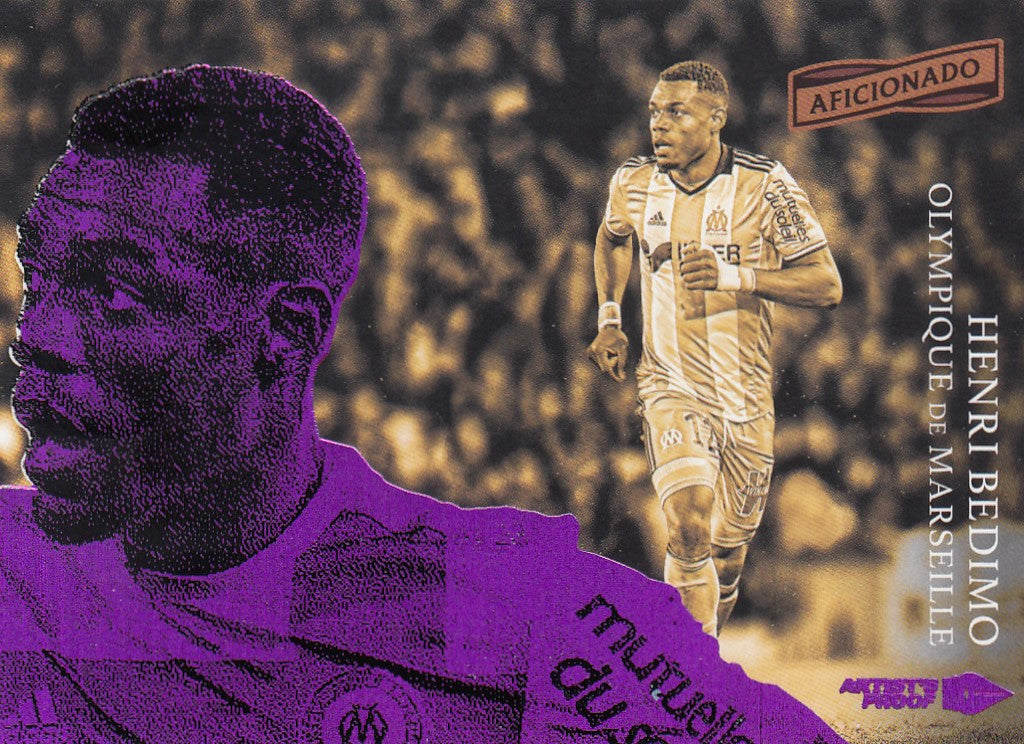 126. HENRI BEDIMO - MARSEILLE - ARTIST`S PROOF PURPLE - #99