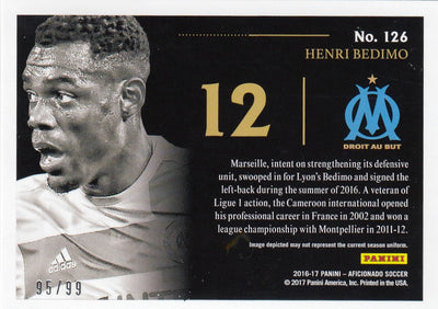126. HENRI BEDIMO - MARSEILLE - ARTIST`S PROOF PURPLE - #99