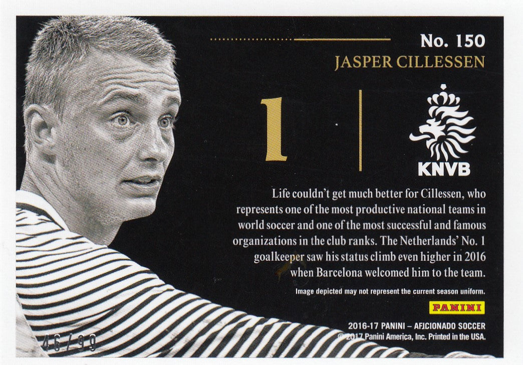 150. JASPER CILLESSEN - NETHERLANDS - ARTIST`S PROOF PURPLE - #99