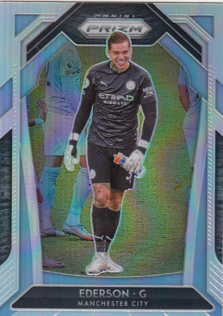091. EDERSON - MANCHESTER CITY - SILVER PRIZM